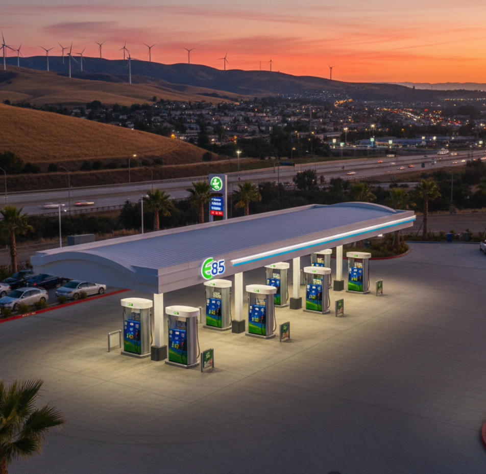 Pearson Fuels Open 150th E85 Station in California